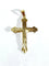 Pendentif Pendentif croix en or rose 18 carats 58 Facettes