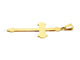 Pendentif Pendentif croix en or rose 18 carats 58 Facettes