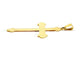 Pendentif Pendentif croix en or rose 18 carats 58 Facettes