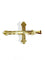 Pendentif Pendentif croix en or rose 18 carats 58 Facettes