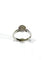 Bague 50.5 Bague en or blanc 18 carats pavée de diamants 58 Facettes