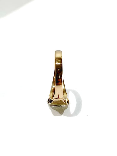 Bague 63.5 Art nouveau - Bague en or rose et jaune 18 carats et saphirs 58 Facettes