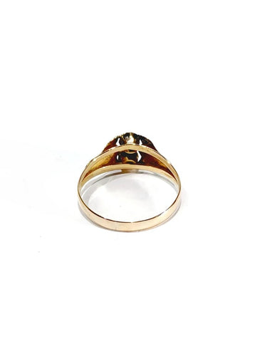 Bague 63.5 Art nouveau - Bague en or rose et jaune 18 carats et saphirs 58 Facettes