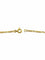 Collier Chaîne maille Figaro en or jaune 18 carats 58 Facettes