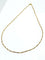 Collier Chaîne maille Figaro en or jaune 18 carats 58 Facettes