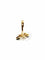 Bague 53 Bague toi et moi en or rose 18 carats, diamants et saphirs 58 Facettes