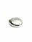 Bague 50 Bague dôme en or blanc 18 carats et diamant 58 Facettes