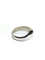 Bague 50 Bague dôme en or blanc 18 carats et diamant 58 Facettes