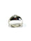 Bague 50 Bague dôme en or blanc 18 carats et diamant 58 Facettes