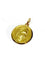 Pendentif Médaille Vierge - Pendentif en or jaune 18 carats 58 Facettes