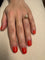 Bague 53.5 Bague en or jaune 18 carats et perle 58 Facettes