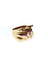 Bague 54 Constellation - Bague en or rose et rubis synthétiques 58 Facettes