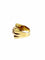 Bague 54 Constellation - Bague en or rose et rubis synthétiques 58 Facettes