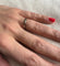 Bague 51 Alliance - Bague en or rose et blanc 18 carats 58 Facettes