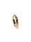 Bague 51 Alliance - Bague en or rose et blanc 18 carats 58 Facettes
