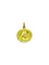 Pendentif Médaille du Christ en or jaune 18 carats 58 Facettes