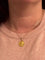 Pendentif Médaille du Christ en or jaune 18 carats 58 Facettes