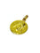 Pendentif Médaille du Christ en or jaune 18 carats 58 Facettes