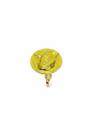Pendentif Médaille du Christ en or jaune 18 carats 58 Facettes