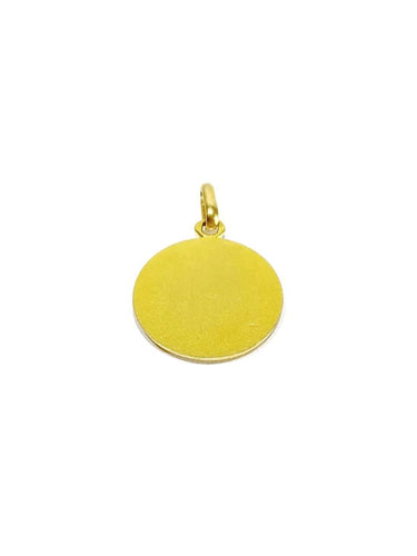 Pendentif Médaille du Christ en or jaune 18 carats 58 Facettes
