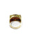 Bague 57 Bague pavée en or 18 carats avec 44 diamants 58 Facettes