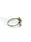 Bague 50 Bague Art déco en or blanc 18 carats et diamants taille rose 58 Facettes