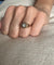 Bague 55 Bague en or rose 18 carats et diamant taille brillant 58 Facettes