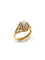 Bague 55 Bague en or rose 18 carats et diamant taille brillant 58 Facettes