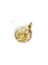 Pendentif Médaille Vierge Marie ajourée en or rose 18 carats 58 Facettes
