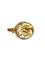 Pendentif Médaille Vierge Marie ajourée en or rose 18 carats 58 Facettes