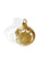 Pendentif Médaille Vierge Marie ajourée en or rose 18 carats 58 Facettes