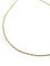 Collier Chaîne maille cheval en or jaune 18 carats 58 Facettes