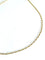 Collier Chaîne maille cheval en or jaune 18 carats 58 Facettes
