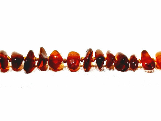 Collier Collier en perles d’ambre 58 Facettes