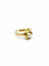Bague 52 Bague en or jaune 18 carats et perle 58 Facettes