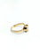 Bague 52 Bague en or jaune 18 carats et perle 58 Facettes