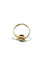Bague 52 Bague en or jaune 18 carats et perle 58 Facettes