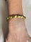 Bracelet Bracelet jonc en or jaune 18 carats 58 Facettes