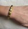Bracelet Bracelet jonc en or jaune 18 carats 58 Facettes