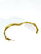 Bracelet Bracelet jonc en or jaune 18 carats 58 Facettes