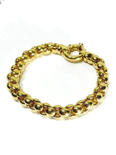 Bracelet Bracelet en or jaune 18 carats avec saphir 58 Facettes