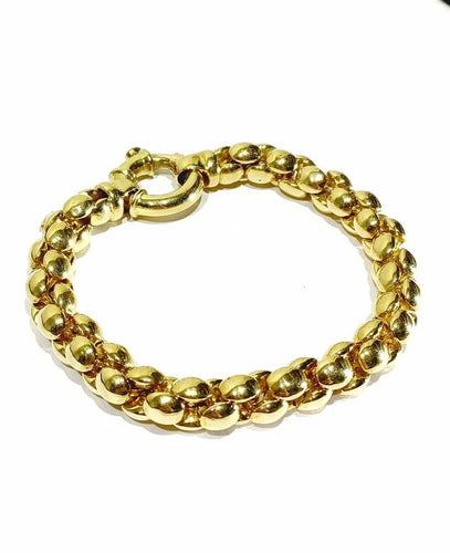 Bracelet Bracelet en or jaune 18 carats avec saphir 58 Facettes