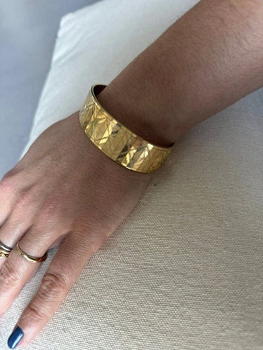 Bracelet Bracelet articulé Art déco en or 18 carats, années 1970 58 Facettes