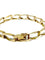 Gourmette homme en or rose 18 carats, maille cheval 58 Facettes