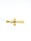 Pendentif Pendentif croix en or rose 18 carats et diamant 58 Facettes