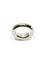 Bague 52 Chaumet - Bague jonc en or gris 18 carats 58 Facettes