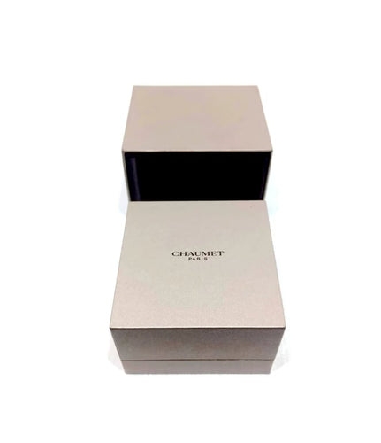 Bague 52 Chaumet - Bague jonc en or gris 18 carats 58 Facettes