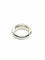 Bague 52 Chaumet - Bague jonc en or gris 18 carats 58 Facettes