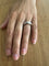Bague 52 Chaumet - Bague jonc en or gris 18 carats 58 Facettes
