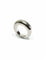 Bague 52 Chaumet - Bague jonc en or gris 18 carats 58 Facettes